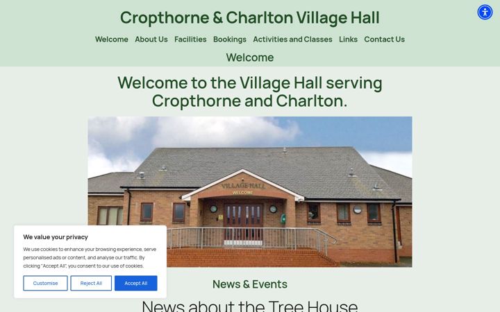 Screenshot of ccvh.co.uk