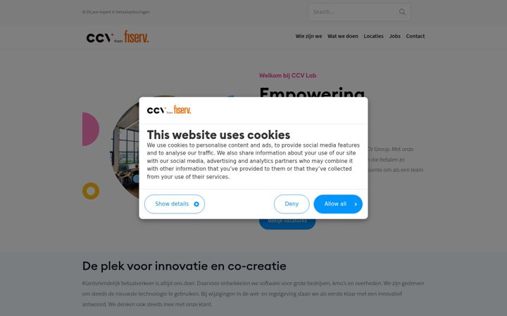Screenshot of ccvlab.eu