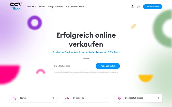 Snímek obrazovky ccvshop.de