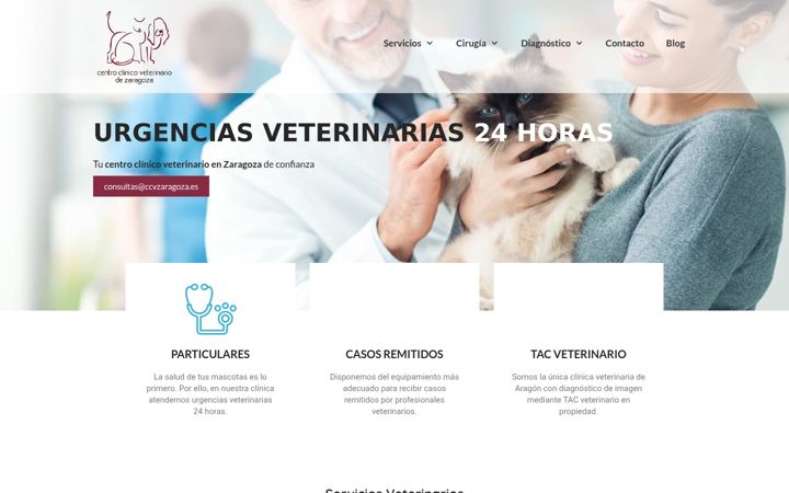 Screenshot of ccvzaragoza.es