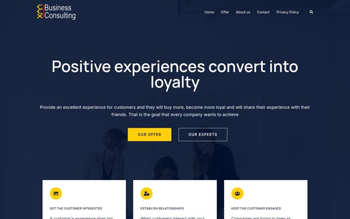 Screenshot of ccxconsulting.com