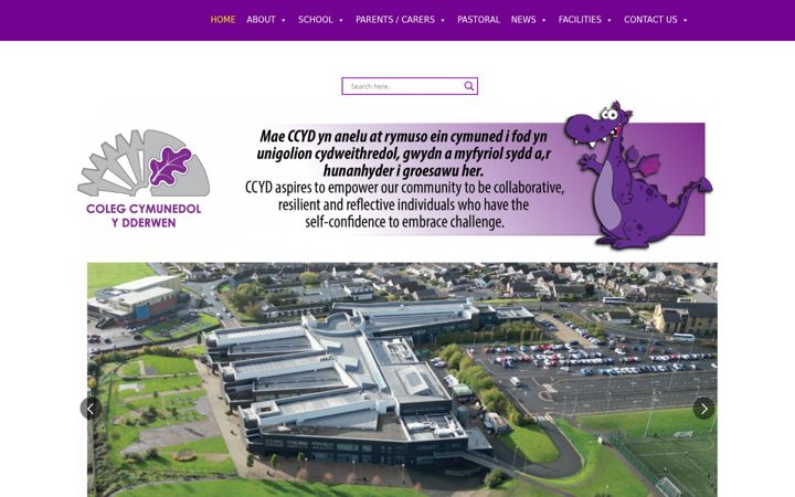 Screenshot of ccyd.co.uk