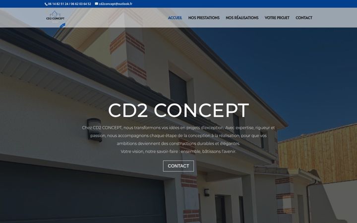 Screenshot of cd2concept.com