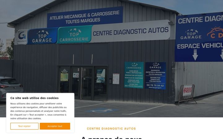 Screenshot of cda-auto.fr