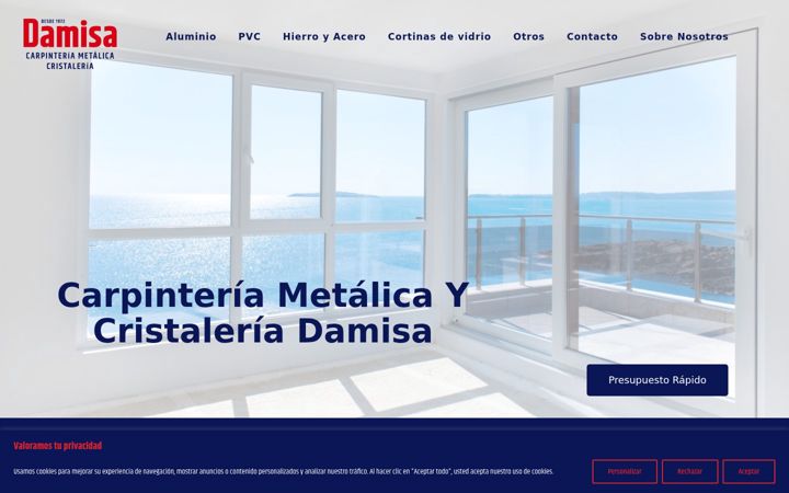 Screenshot of cdamisa.es