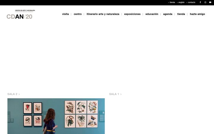 Screenshot of cdan.es