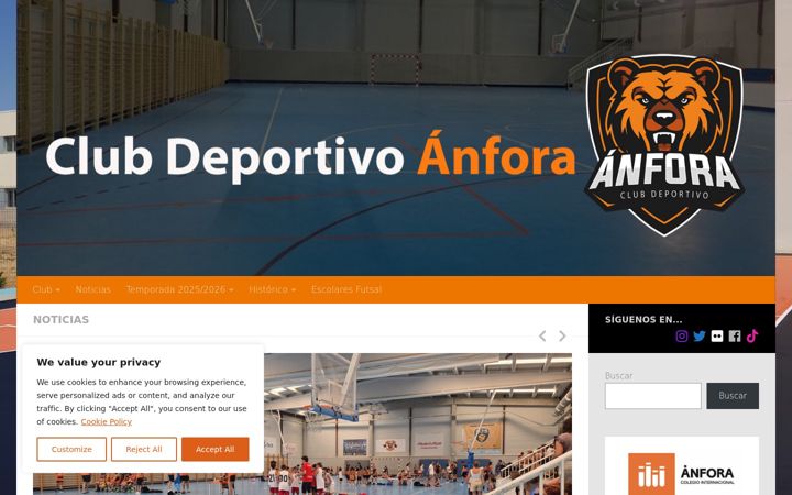 Screenshot of cdanfora.com