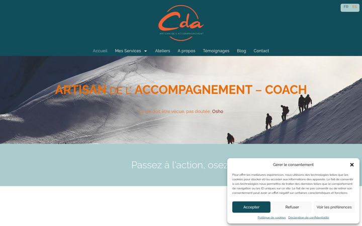 Screenshot of cdaz.ch