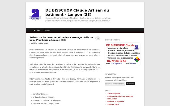 Screenshot of cdb3.fr