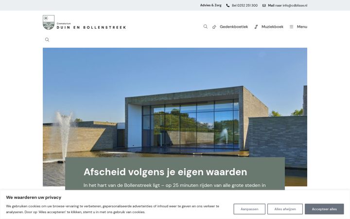 Ekrano kopija cdblisse.nl
