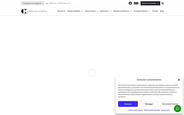 Screenshot of cdc.es