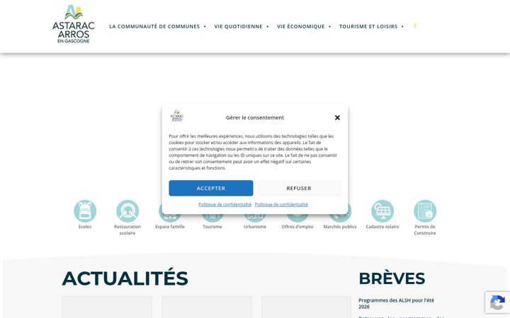 Skærmbillede af cdcaag.fr