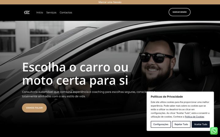 Screenshot of cdcarvalho.com
