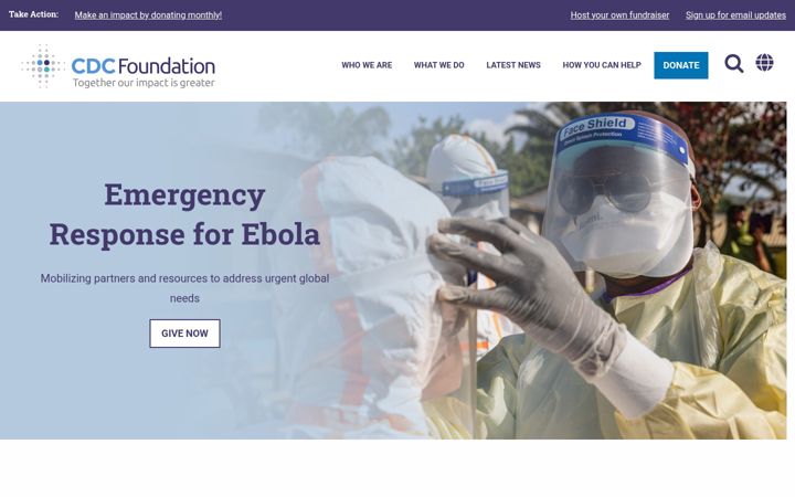 Screenshot of cdcfoundation.org