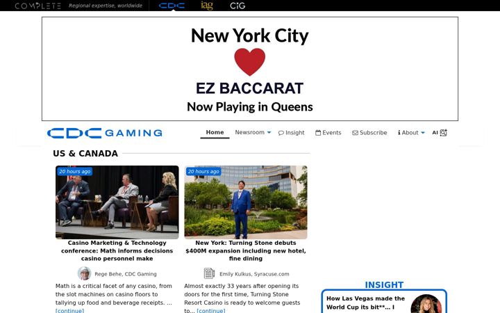 Screenshot of cdcgaming.com