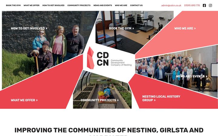 Screenshot ta' cdcn.co.uk
