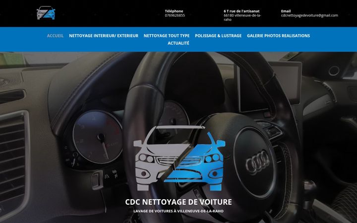 Screenshot of cdcnettoyage.com