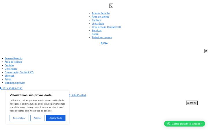 Screenshot of cdcontabil.com.br