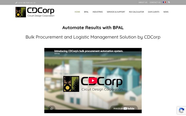 Screenshot του cdcorp.ca