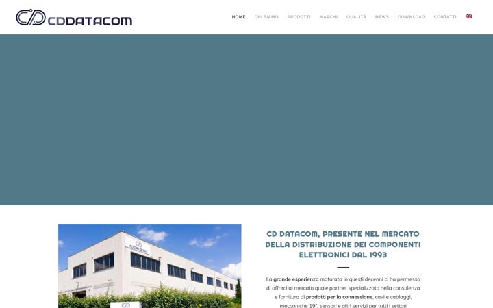 Screenshot of cddatacom.it