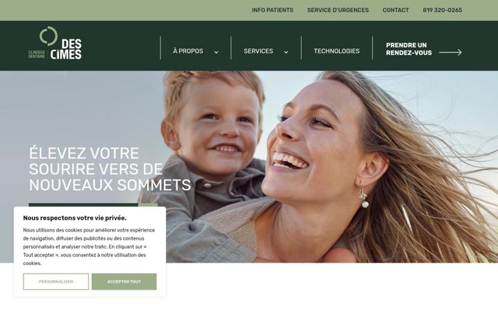 Screenshot of cddescimes.com