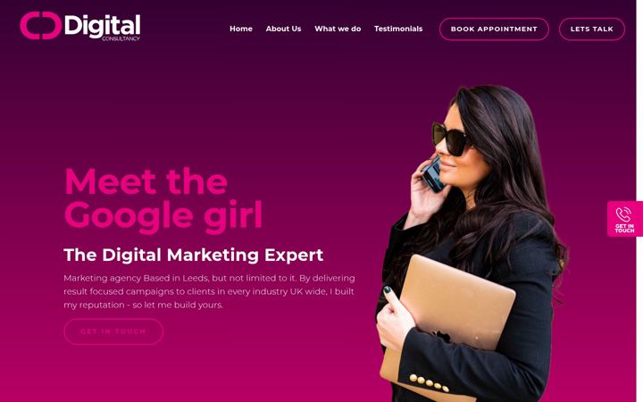 Screenshot ta' cddigitalmarketing.co.uk