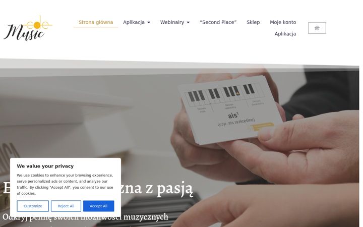 Ekrano kopija cde-music.pl