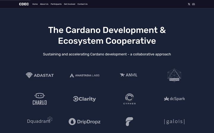 Screenshot of cdec.site