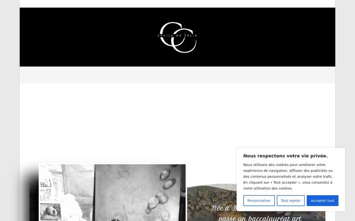Screenshot of cdecelis.fr