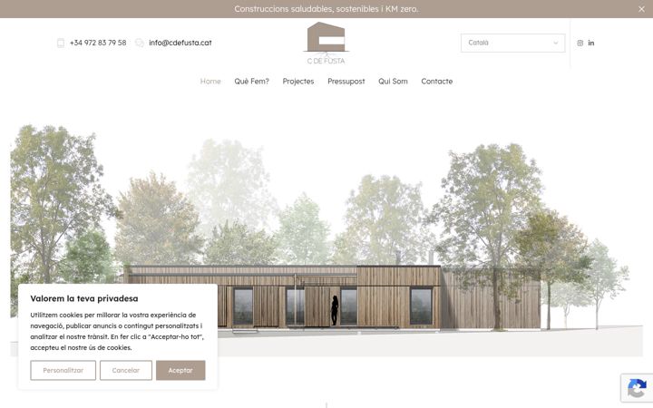 Screenshot of cdefusta.cat