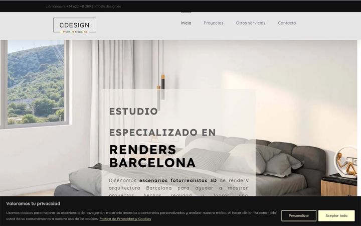 Screenshot of cdesign.es