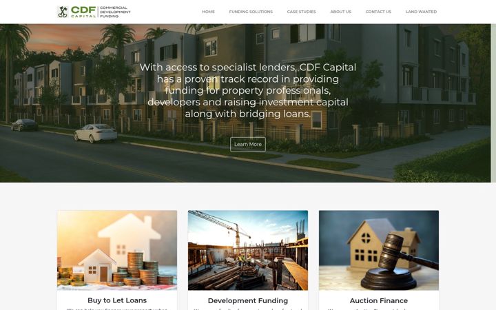 Screenshot ta' cdfcapital.co.uk
