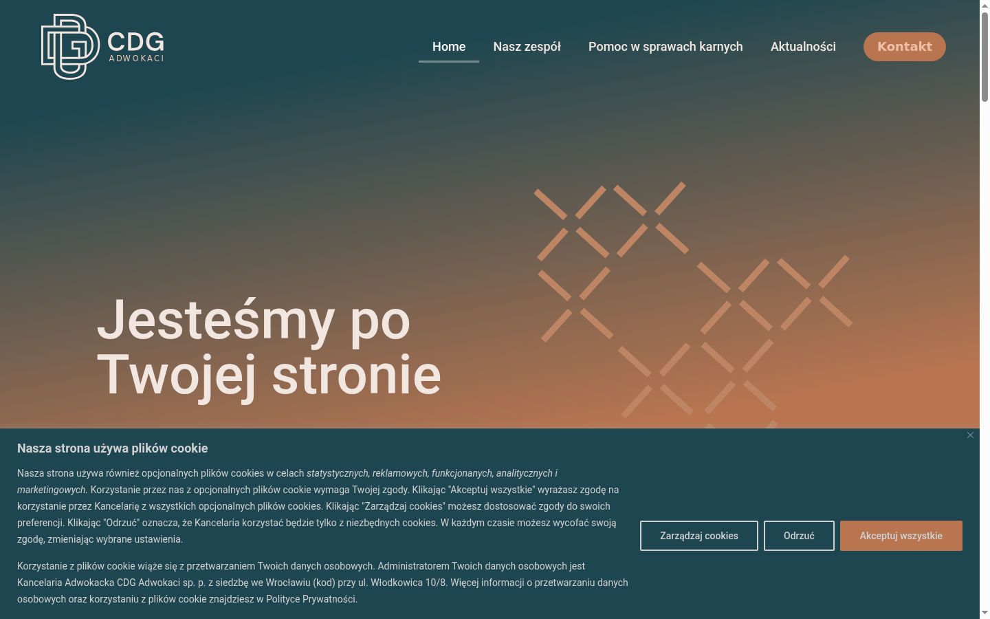 Sutikimo reklamjuostės, rodytos prieš bet kokią sąveiką, ekrano kopija