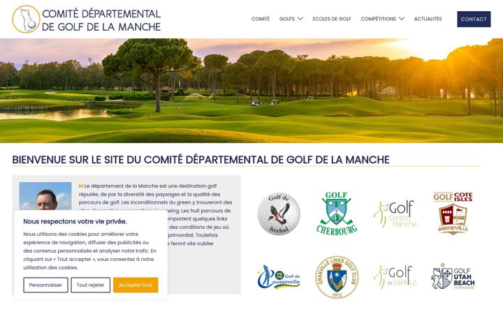 Screenshot of cdgolf50.fr