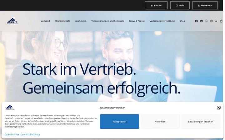 Skærmbillede af cdh-vertrieb.de