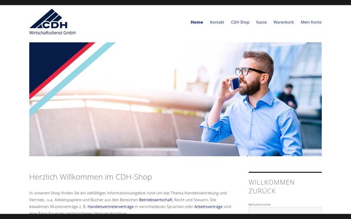 Skærmbillede af cdh-wdgmbh.de