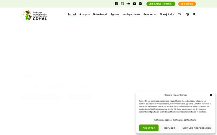 Snímek obrazovky cdhal.org