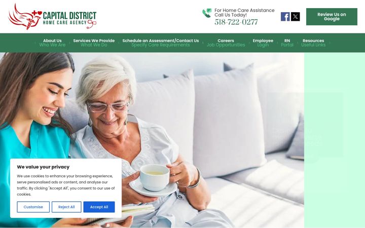 Screenshot of cdhcagency.com