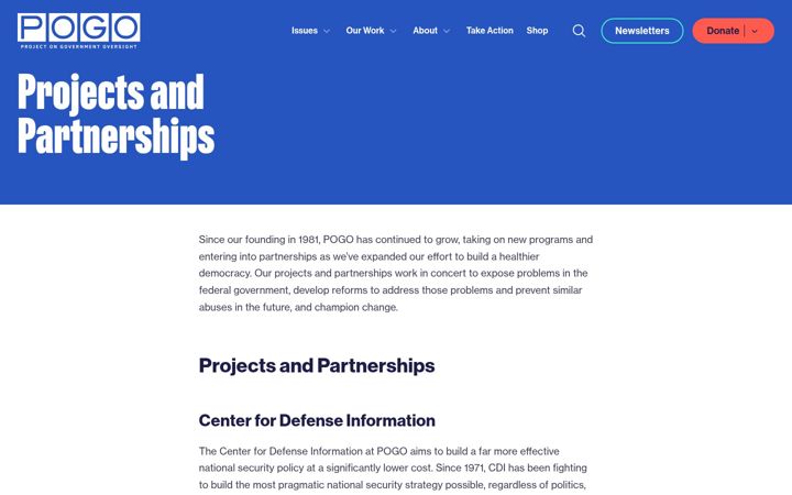 Screenshot of cdi.org