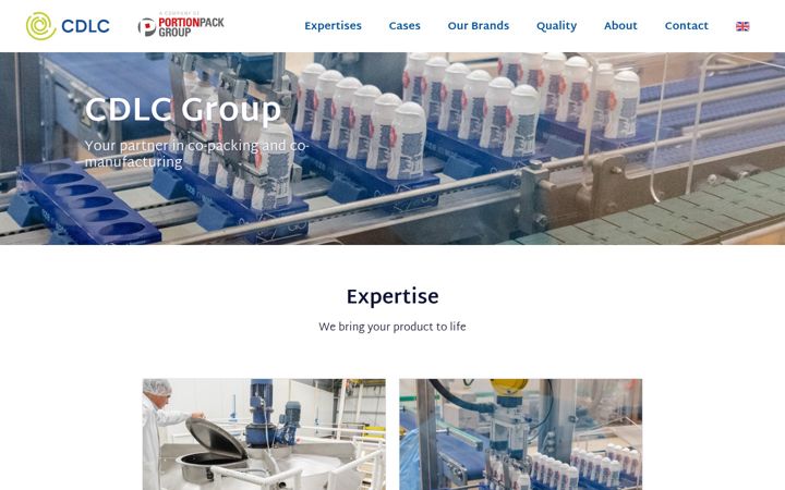 Screenshot of cdlc-group.com