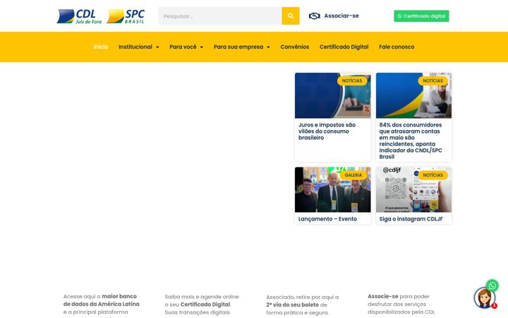 Screenshot ta' cdljf.com.br