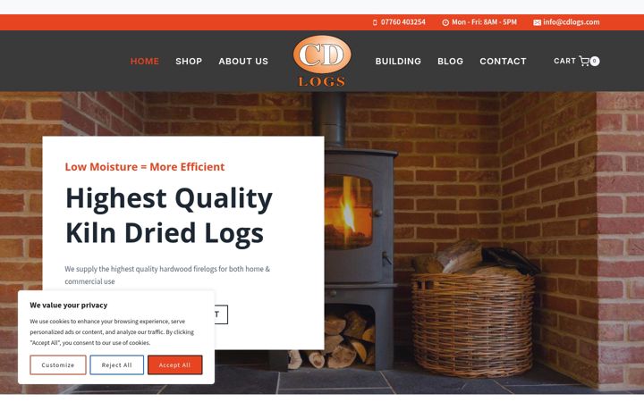 Screenshot of cdlogs.com