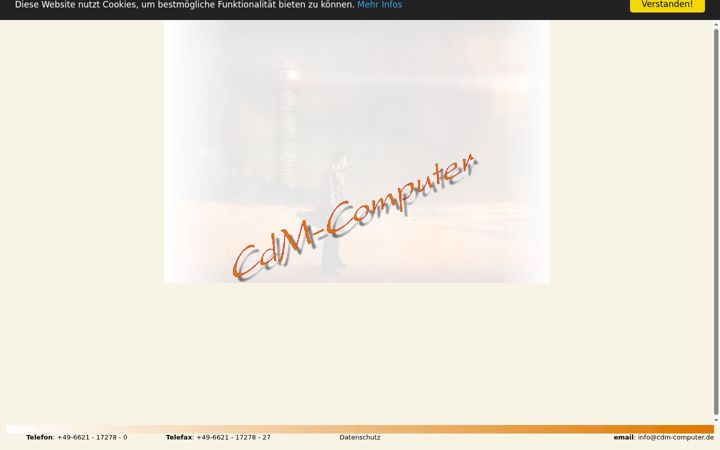 Screenshot ta' cdm-computer.de