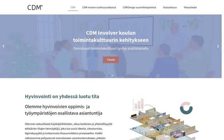 Skærmbillede af cdm.fi
