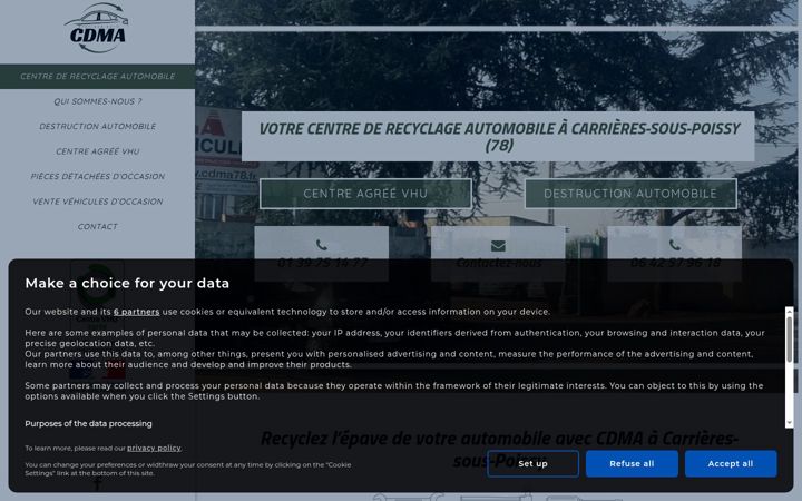 Screenshot of cdma78.com