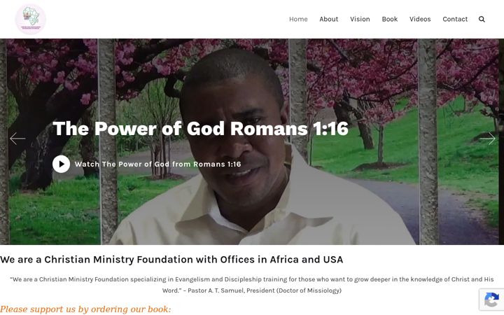 Snímek obrazovky cdmafrica.org