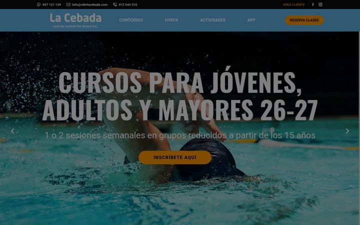 Screenshot of cdmlacebada.com