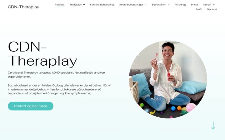 Screenshot of cdn-theraplay.dk