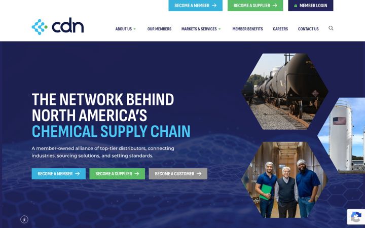 Screenshot of cdngroup.com