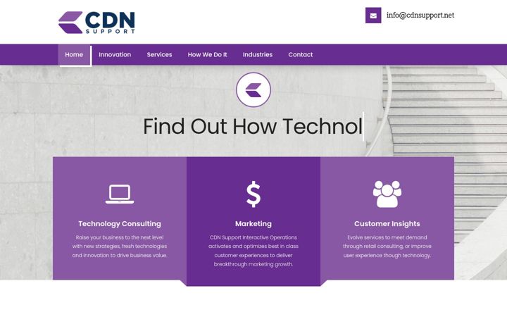 Screenshot ta' cdnsupport.net